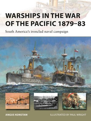 cover image of Warships in the War of the Pacific 1879&#8211;83